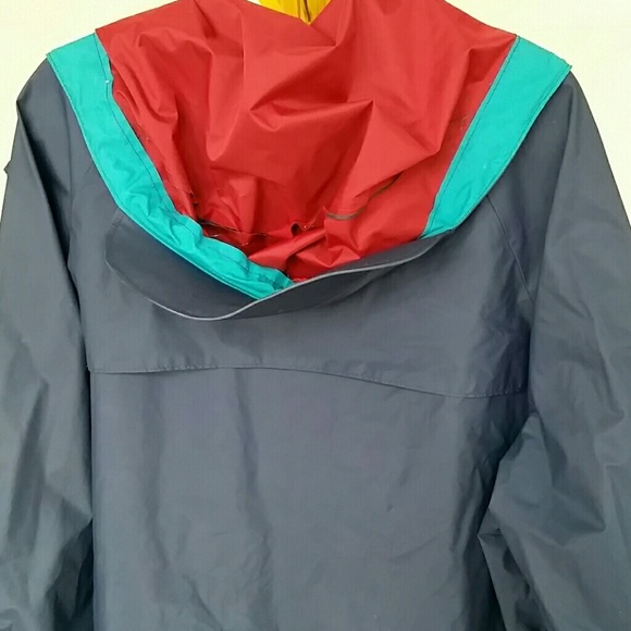 Columbia waterproof Raincoat blue. - Picture 5 of 8